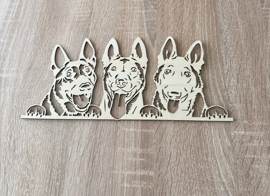 Découpe bois malinois